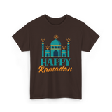 Happy Ramadan T-Shirt - Dark Chocolate