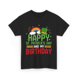 Happy St Patricks Day Birthday Celebration T-Shirt - Black