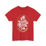 Happy St Patrick's Day Celebration T-Shirt - Red