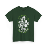 Happy St Patrick's Day Celebration T-Shirt - Forest Green