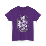 Happy St Patrick's Day Celebration T-Shirt - Purple