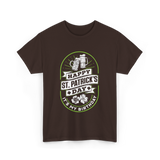 Happy St Patrick's Day Celebration T-Shirt - Dark Chocolate