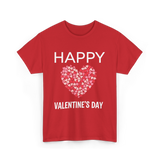 Happy Valentine's Day Love T-Shirt - Red