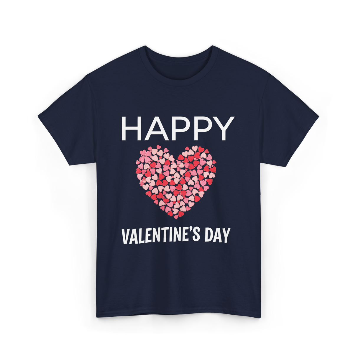 Happy Valentine's Day Love T-Shirt - Navy