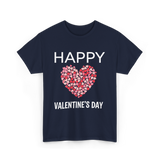 Happy Valentine's Day Love T-Shirt - Navy