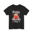 Happy Valentine's Day Valentine T-Shirt - Black