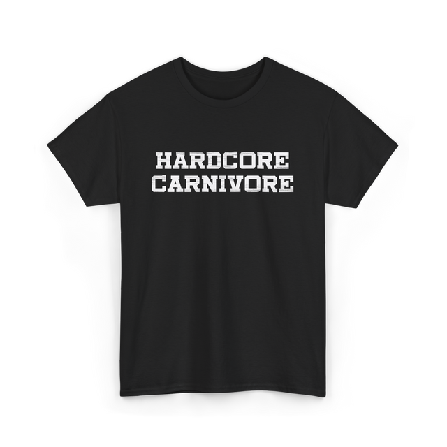 Hardcore Carnivore Meat BBQ T-Shirt - Black