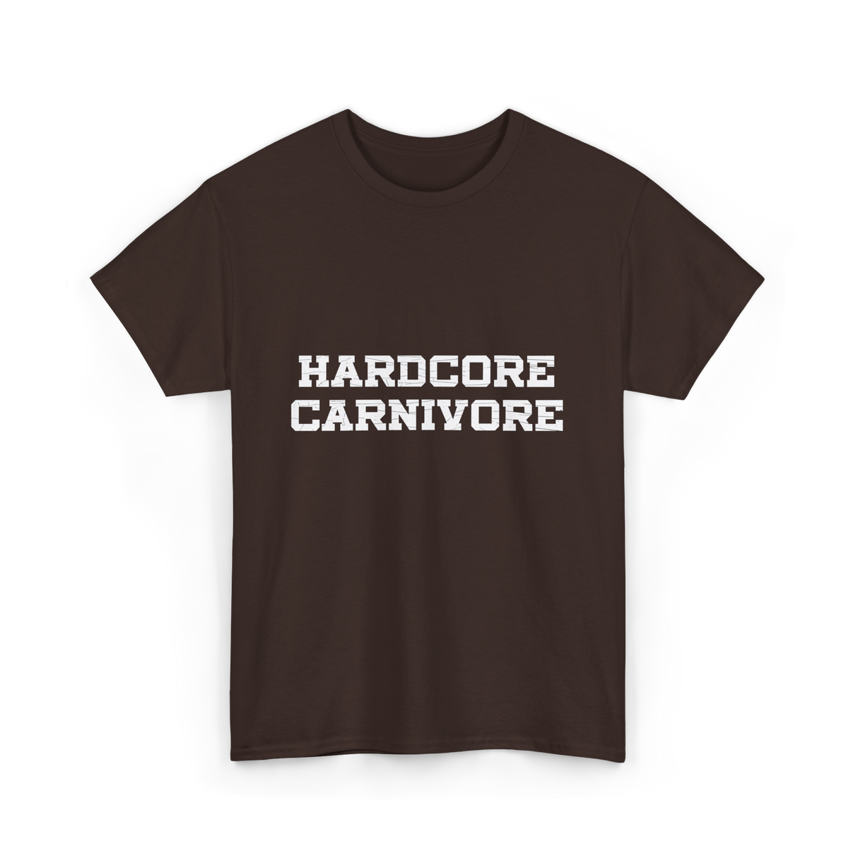 Hardcore Carnivore T-Shirt - Dark Chocolate