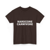 Hardcore Carnivore T-Shirt - Dark Chocolate