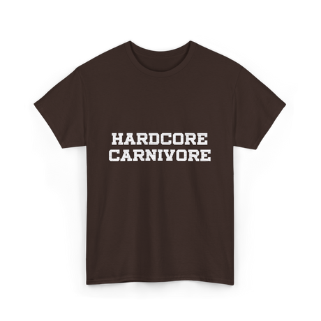 Hardcore Carnivore T-Shirt - Dark Chocolate