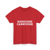 Hardcore Carnivore T-Shirt - Red