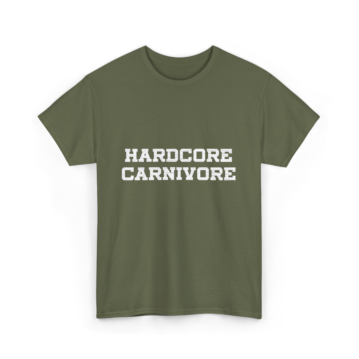 Hardcore Carnivore T-Shirt - Military Green