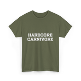 Hardcore Carnivore T-Shirt - Military Green