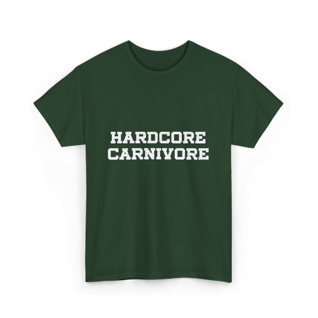 Hardcore Carnivore T-Shirt - Forest Green