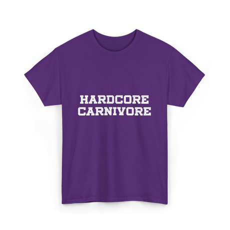 Hardcore Carnivore T-Shirt - Purple