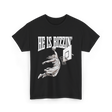 He Is Rizzin Basketball Dunk T-Shirt - Black