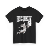 He Is Rizzin Basketball Dunk T-Shirt - Black