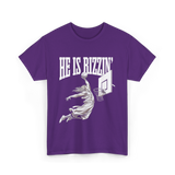 He Is Rizzin Basketball Dunk T-Shirt - Purple