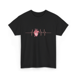 Heart Heart Cardiologist T-Shirt - Black