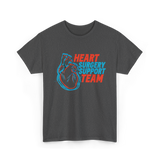 Heart Surgery Support Team Recovery T-Shirt - Dark Heather