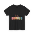 Hello Summer Popsicle Summer T-Shirt - Black