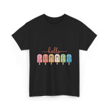 Hello Summer Popsicle Summer T-Shirt - Black