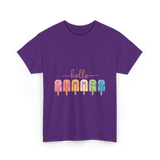 Hello Summer Popsicle Summer T-Shirt - Purple