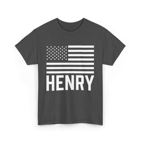 Henry Name Birthday Personalized T-Shirt - Dark Heather