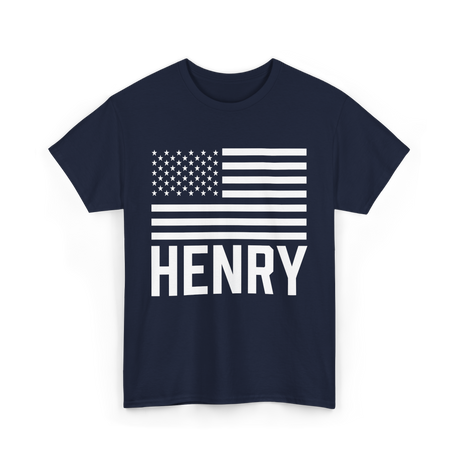 Henry Name Birthday Personalized T-Shirt - Navy