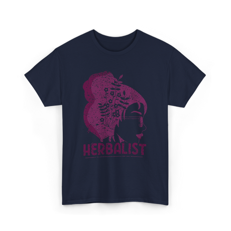 Herbalist Herbalism Herbs Gardening T-Shirt - Navy