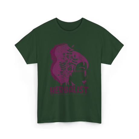 Herbalist Herbalism Herbs Gardening T-Shirt - Forest Green