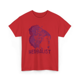 Herbalist Herbalism Herbs Gardening T-Shirt - Red