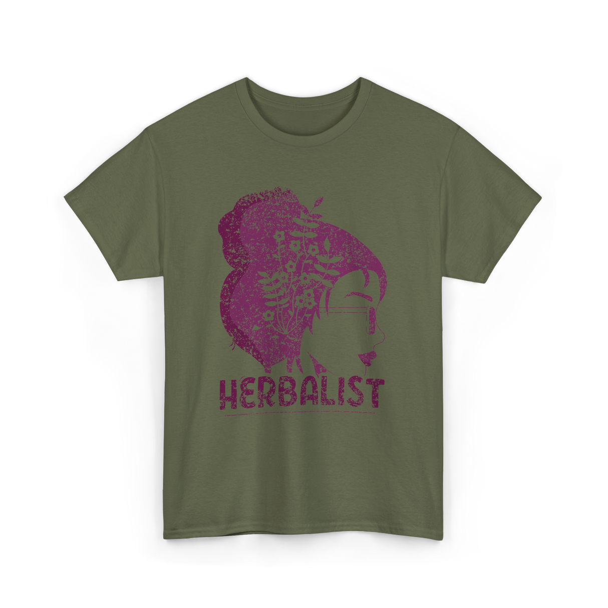 Herbalist Herbalism Herbs Gardening T-Shirt - Military Green