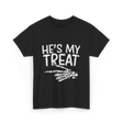 He's My Treat Skeleton T-Shirt - Black