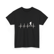 Hiking heartbeat hiker T-Shirt - Black