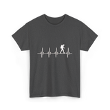 Hiking heartbeat hiker T-Shirt - Dark Heather