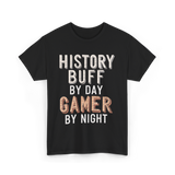 History Buff Gamer Costume T-Shirt - Black