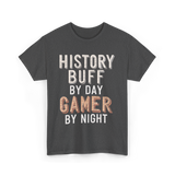 History Buff Gamer Costume T-Shirt - Dark Heather