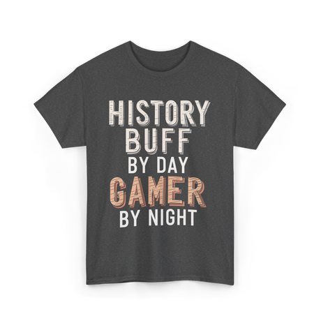 History Buff Gamer Costume T-Shirt - Dark Heather