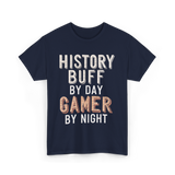 History Buff Gamer Costume T-Shirt - Navy