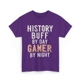 History Buff Gamer Costume T-Shirt - Purple