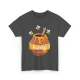 Honey Beekeeping Bees Hive T-Shirt - Dark Heather