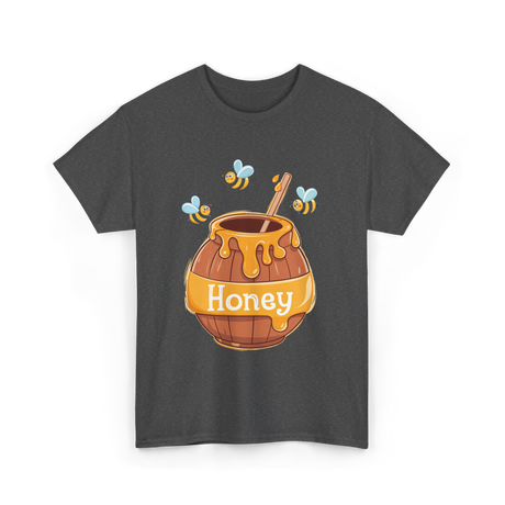 Honey Beekeeping Bees Hive T-Shirt - Dark Heather