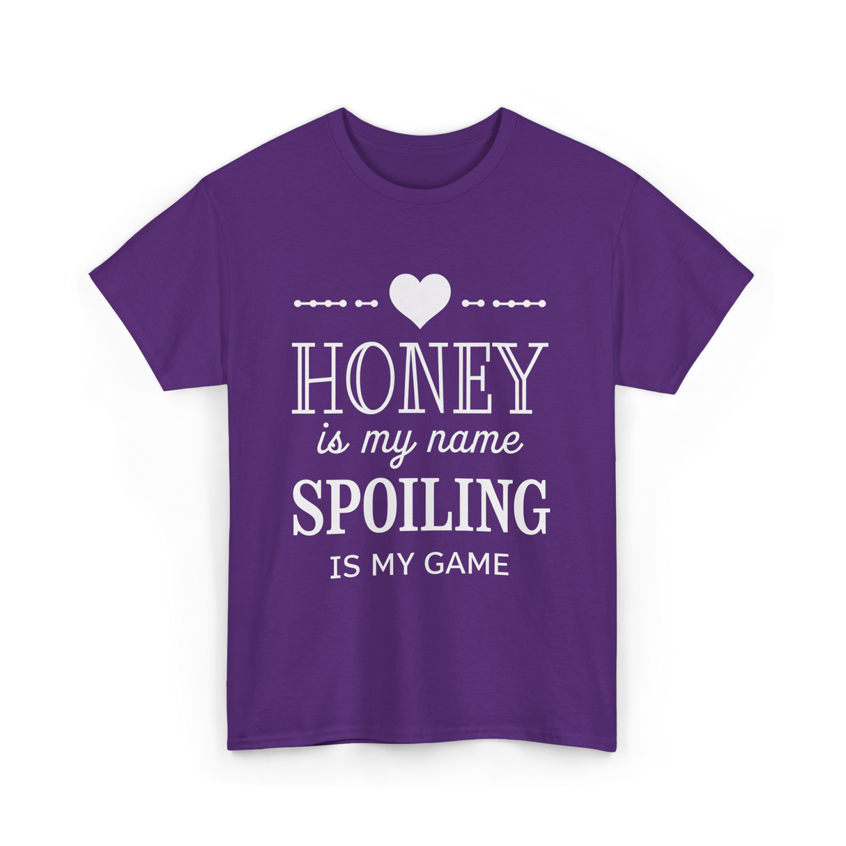 Honey is my name Spoiling T-Shirt - Purple