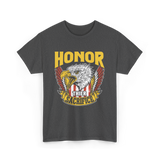 Honor Their Sacrifice Veteran Tribute T-Shirt - Dark Heather