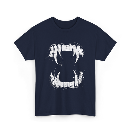 Horror Design Monster T-Shirt - Navy