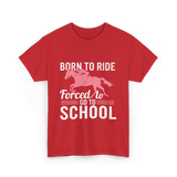 Horse Riding T-Shirt - Red