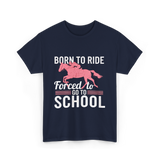 Horse Riding T-Shirt - Navy