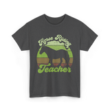 Horse Riding Teacher Equestrian T-Shirt - Dark Heather