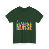 hospice nurse appreciation nurse T-Shirt - Forest Green